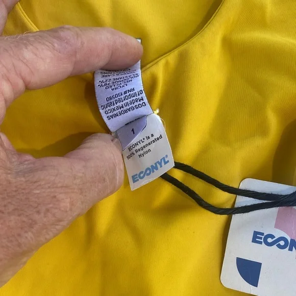 Dos Gardenia’s Yellow One-Piece Swimsuit - Picture 3 of 4